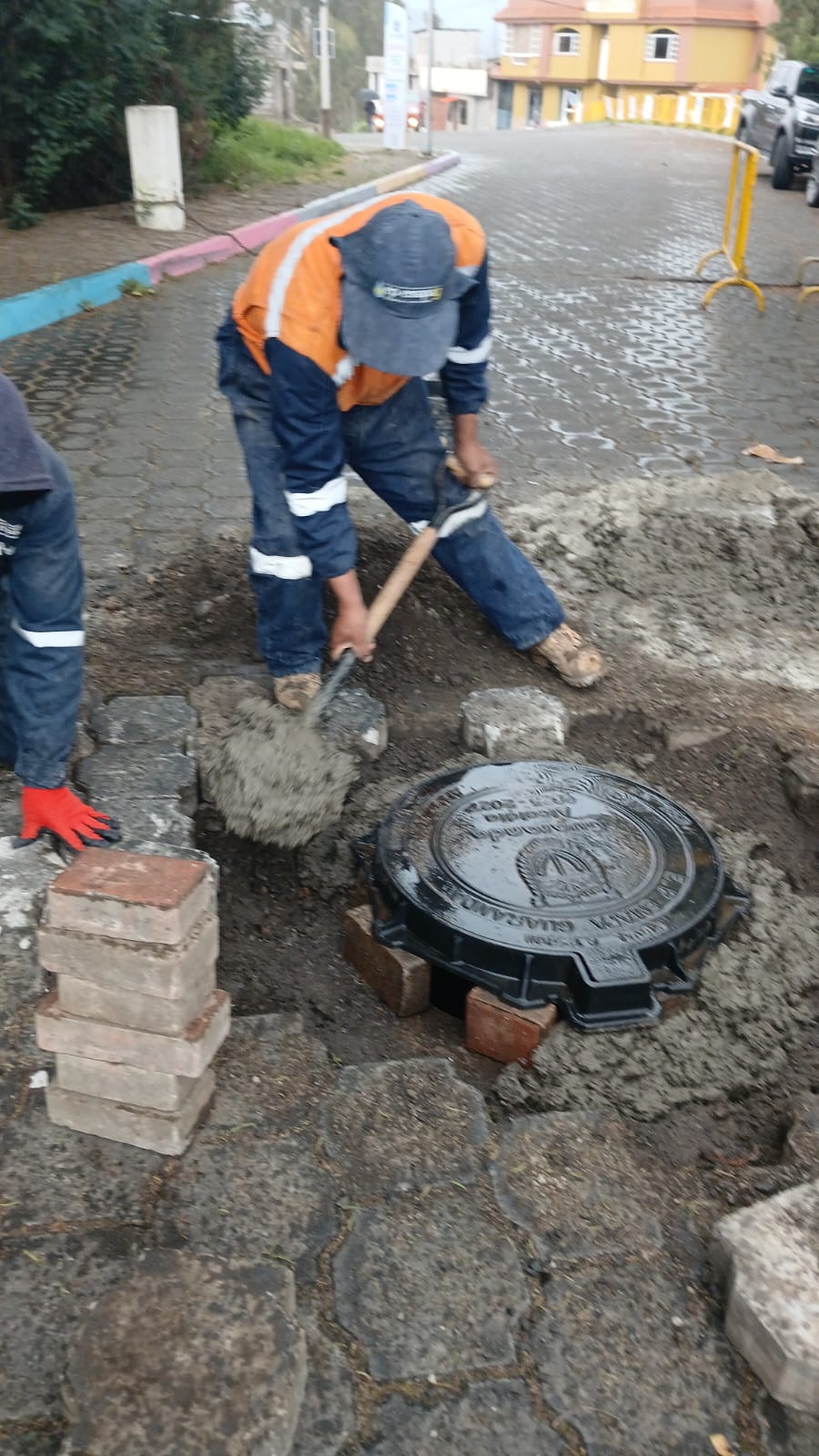 TRABAJOS EN EL CACIQUE GUARANGA.