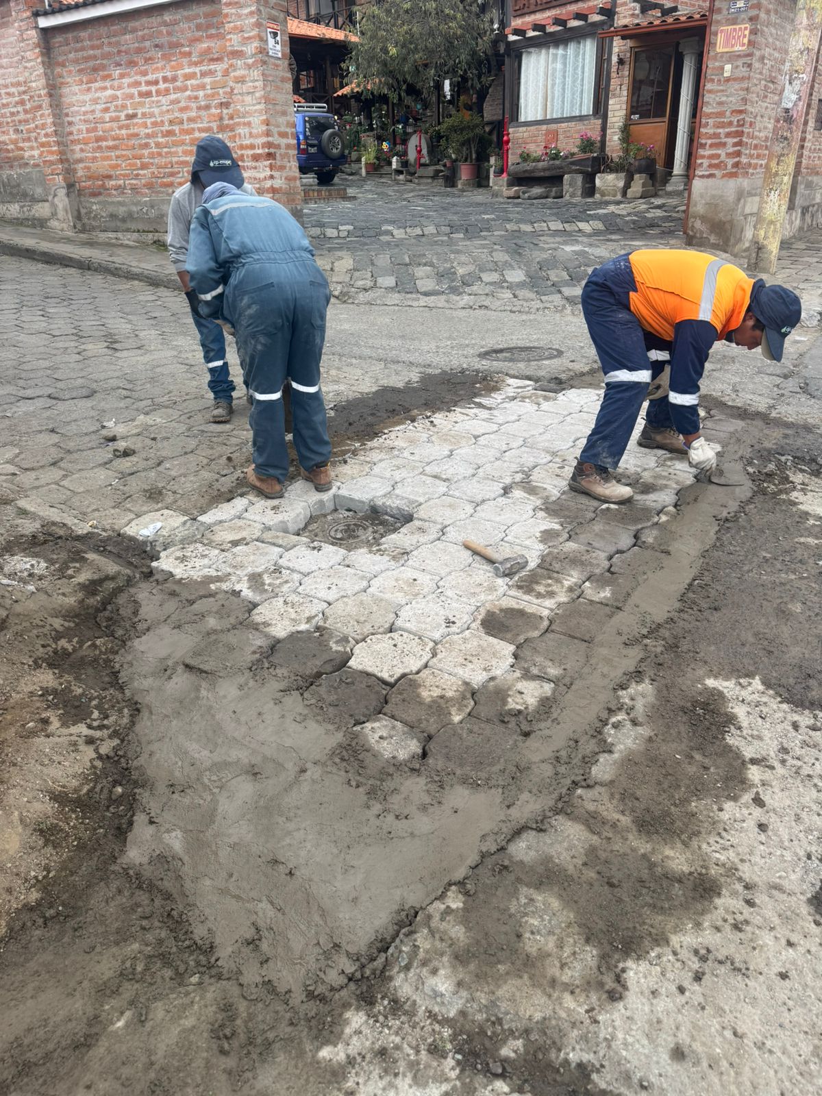 TRABAJOS EN LA MERCED BAJA