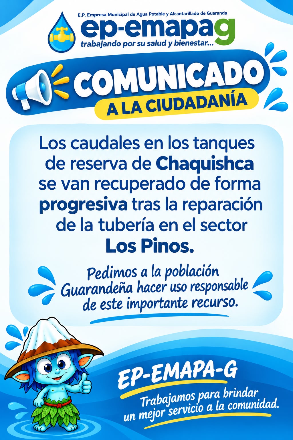 RECUPERANDO CARGA EN LOS TANQUES.