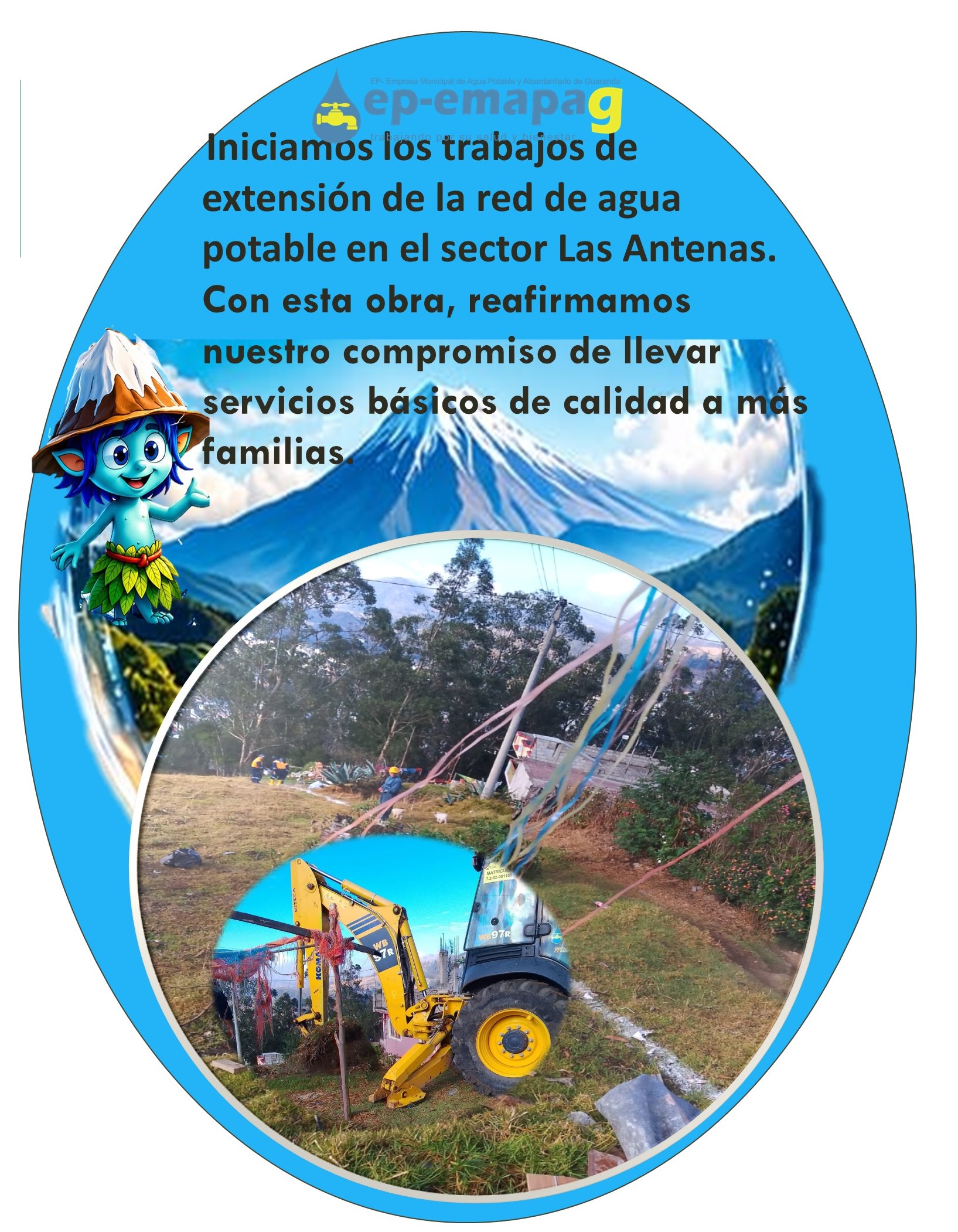 EXTENSIÓN DE RED DE AGUA POTABLE.